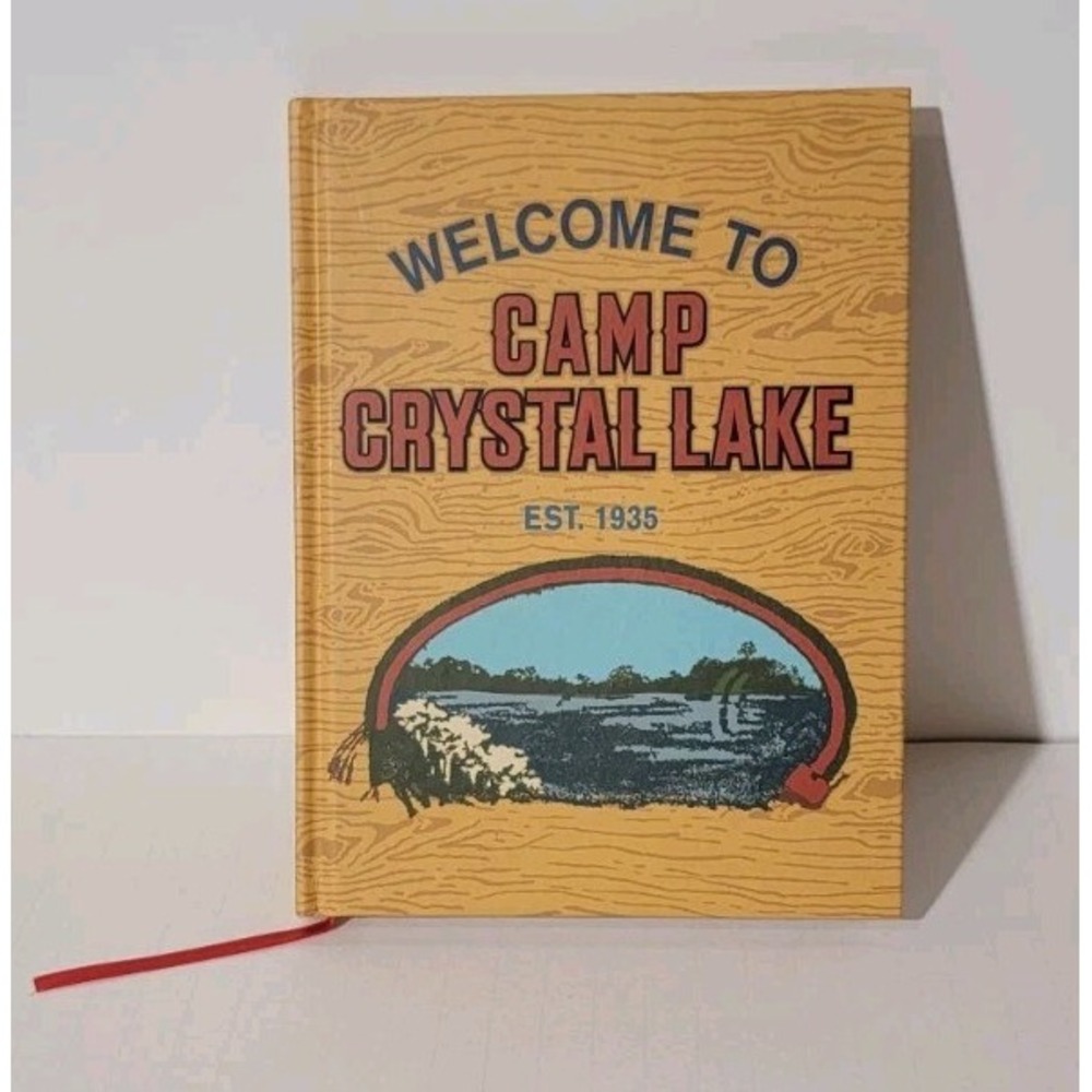 Friday The 13th "Welcome To Camp‎ Crystal Lake" Hardcover Journal Notebook